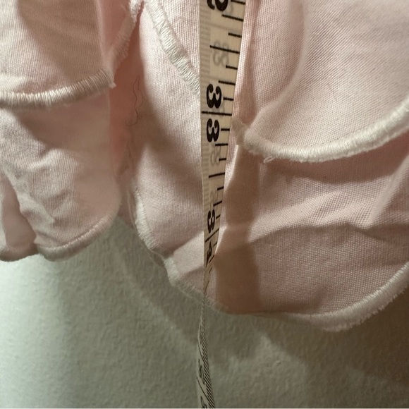 Sail To Sable Scalloped Hem Mini Dress - Pink Blush XS babyshowe preppy cotton - Picture 12 of 12